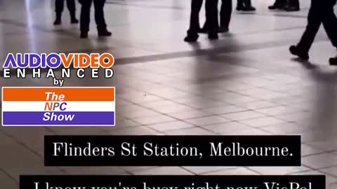 Melbourne C0PS Don't Want To Talk They Want Vl0LENCE RAW 🟠⚪🟣The NPC Show