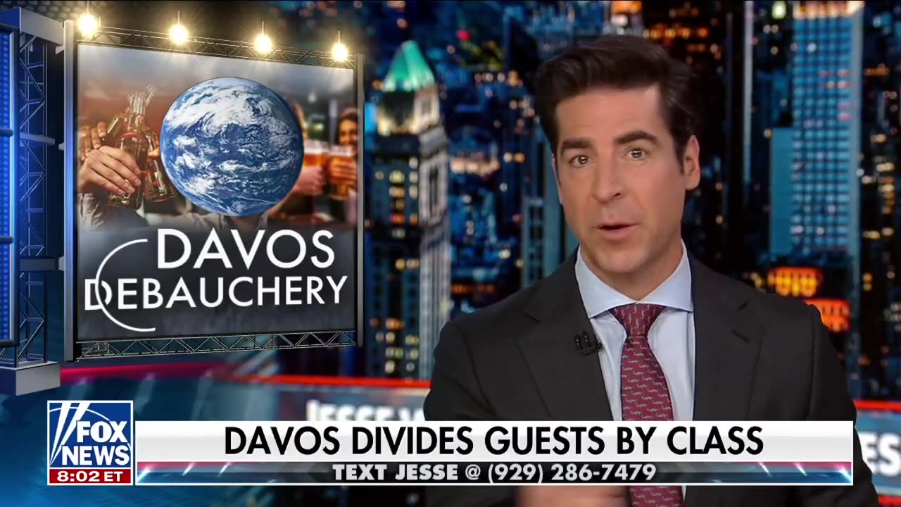 Hooker Rates In Davos Were Lower When Trump Was President - Jesse Watters