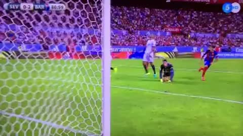 VIDEO: Munir scores the 2nd goal vs Sevilla