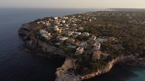 FLYING OVER MALLORCA – - Relaxing Music Along With Beautiful Nature Videos