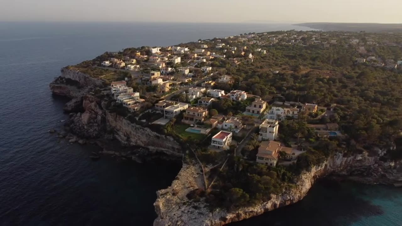 FLYING OVER MALLORCA – - Relaxing Music Along With Beautiful Nature Videos