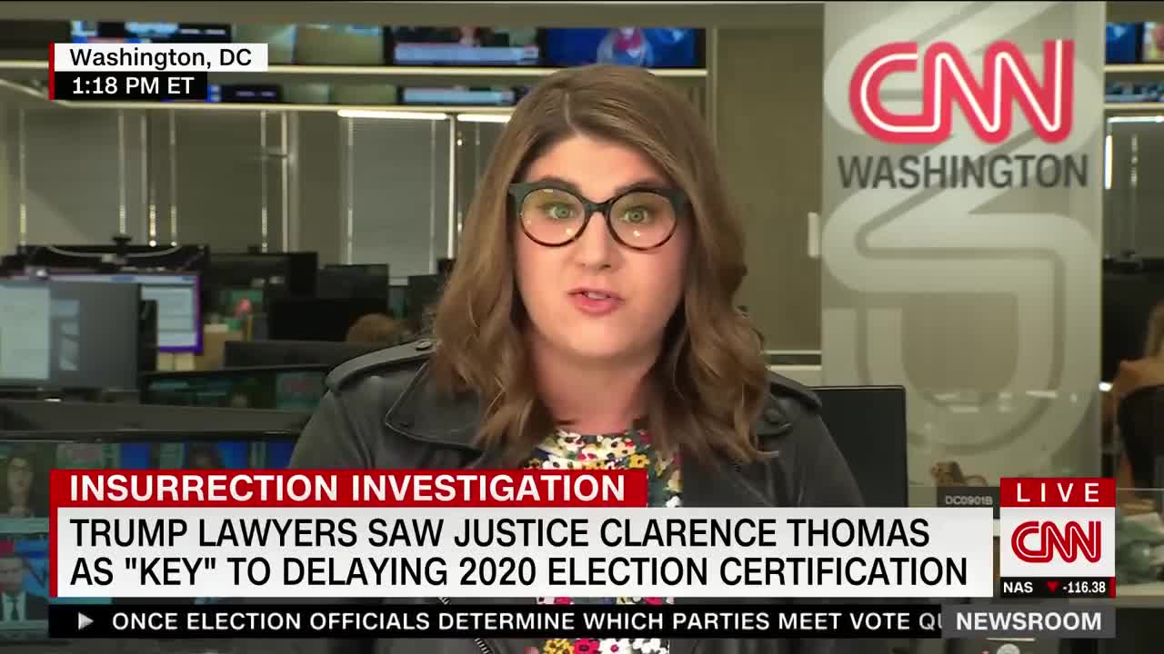 Trump lawyers saw Justice Thomas as ‘key’ to delaying 2020 election certification