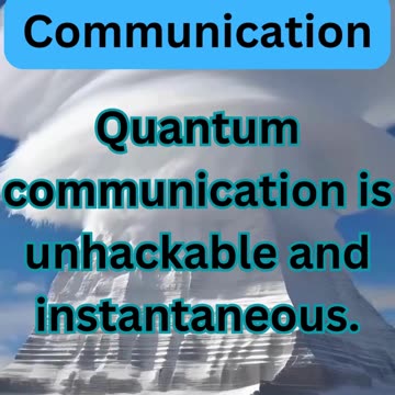 Conspiracy Theory of the day: Quantum Communication