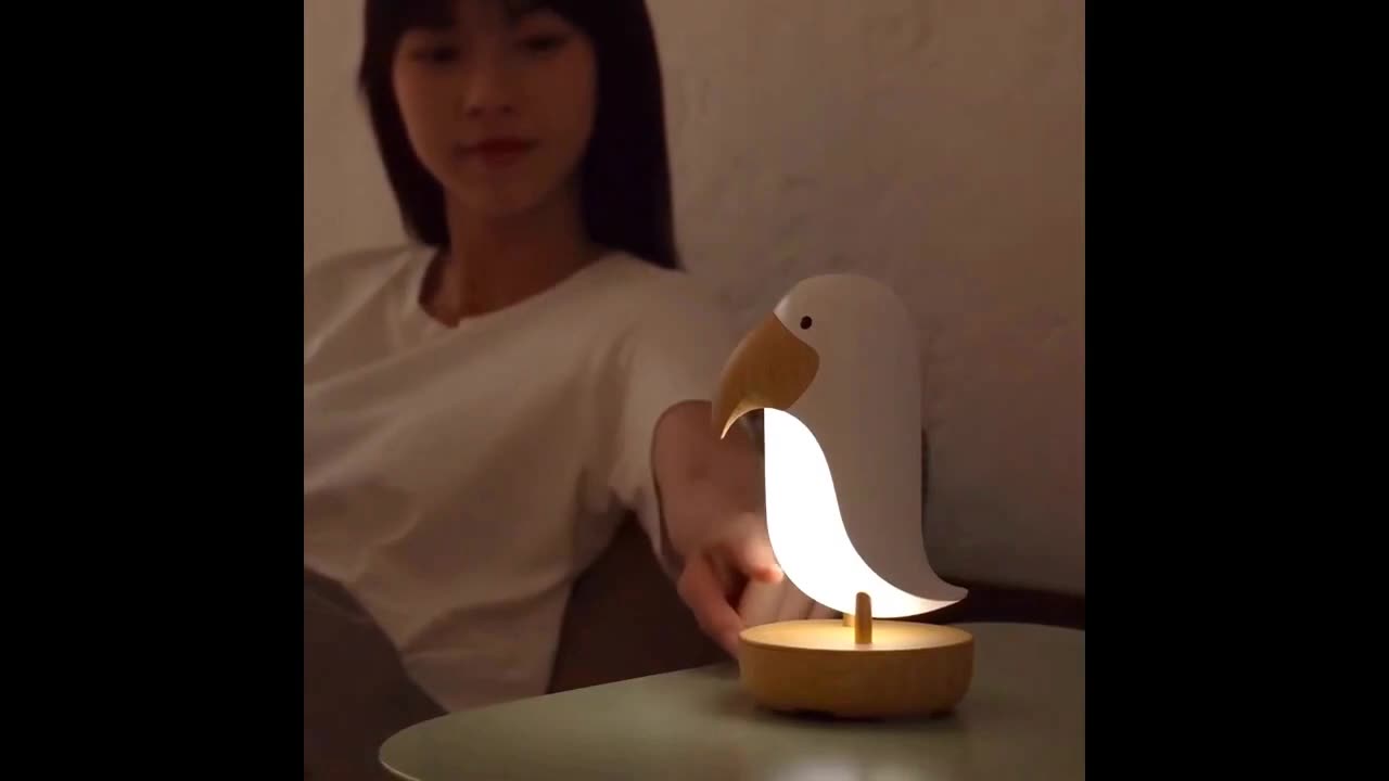 Bird Night Light Stepless Dimming Led ko