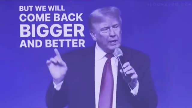 President Trump: We Will Come Back And Better Then Before, I Promise You That