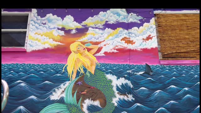 Allie Douthat's Mermaid Mural