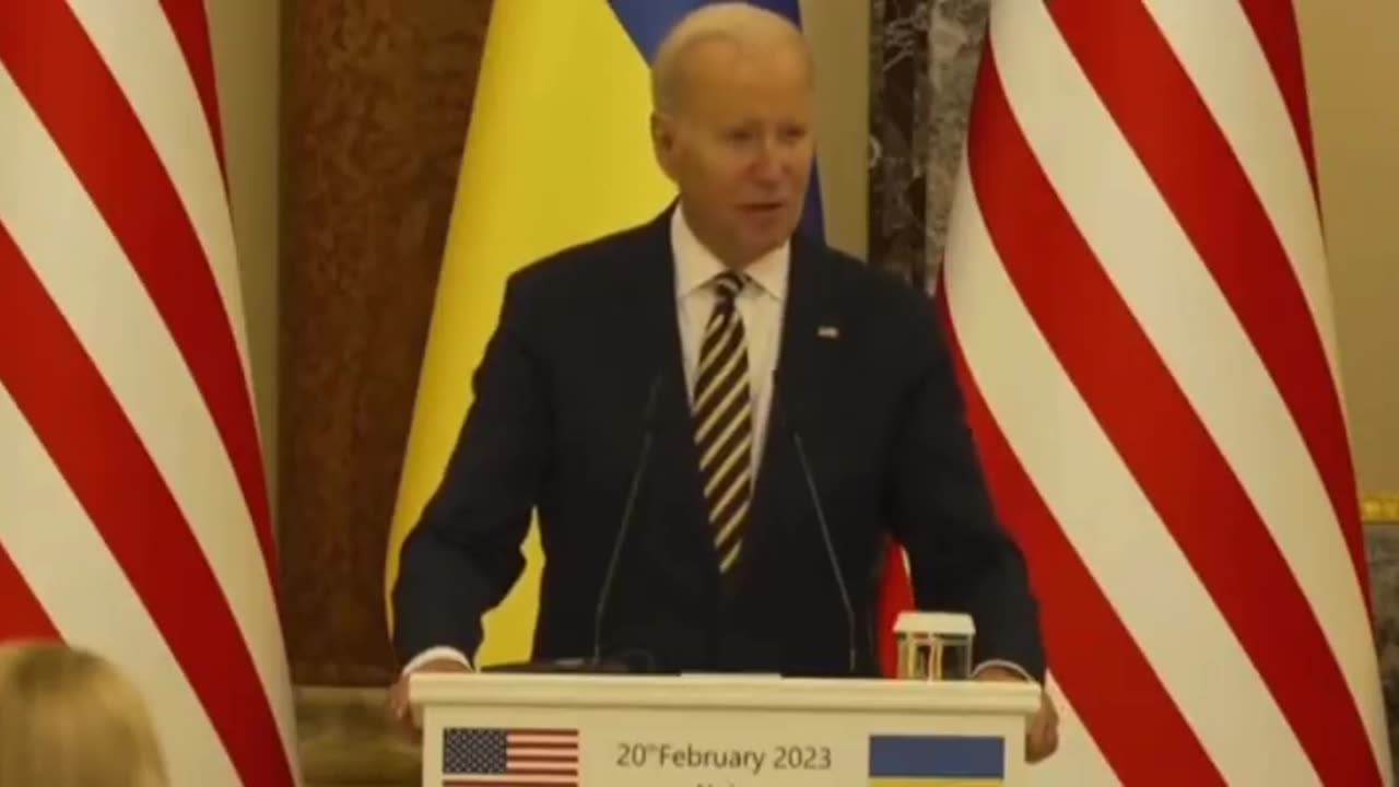 Biden Spends Presidents Day in USA's New 52nd State of Ukraine Selling Oligarch Lies