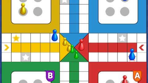 Playing in classic mode 2 vs 2 tournament in the game ludo club data (18/06/2022).