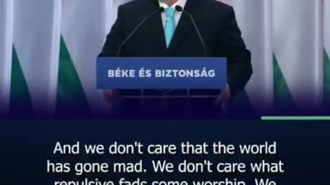 Viktor Orban - "Dear friends! Let's be clear: there is no excuse for pedophilia!