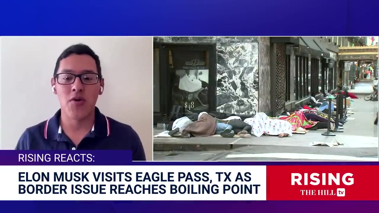 Elon Musk Visits Eagle Pass, Texas To Live Stream 'Border Situation'