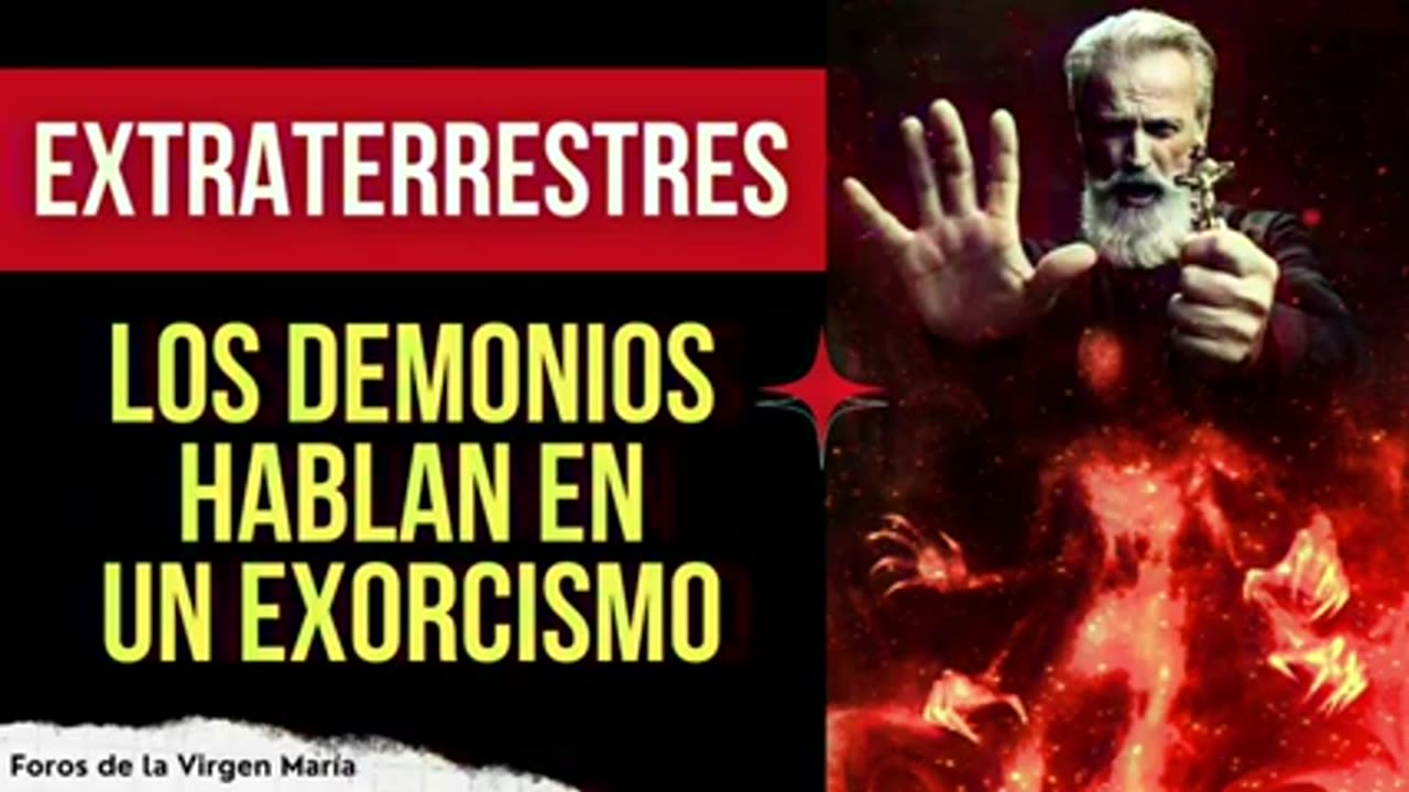 Extraterrestres los Demonios Hablan en un Exorcismo sobre los tripulantes e los OVNIS