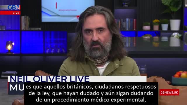 Neil Oliver: 'antivacunas' es una etiqueta vergonzosa