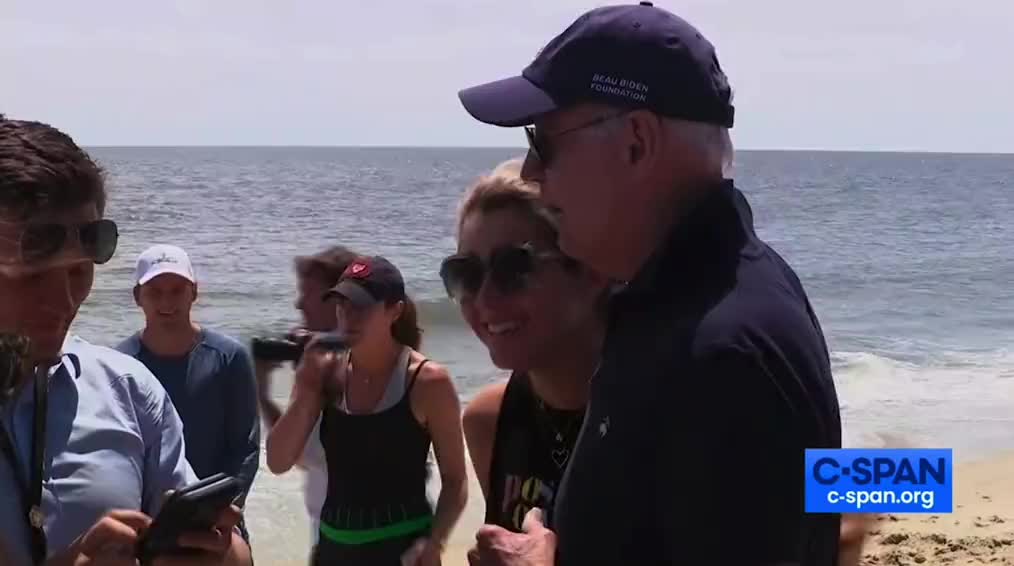Biden Yanked Away from Reporters by Granddaughter and Handlers: 'No More Questions'