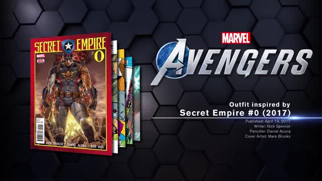 Marvel's Avengers Captain America's Secret Empire Outfit Reveal