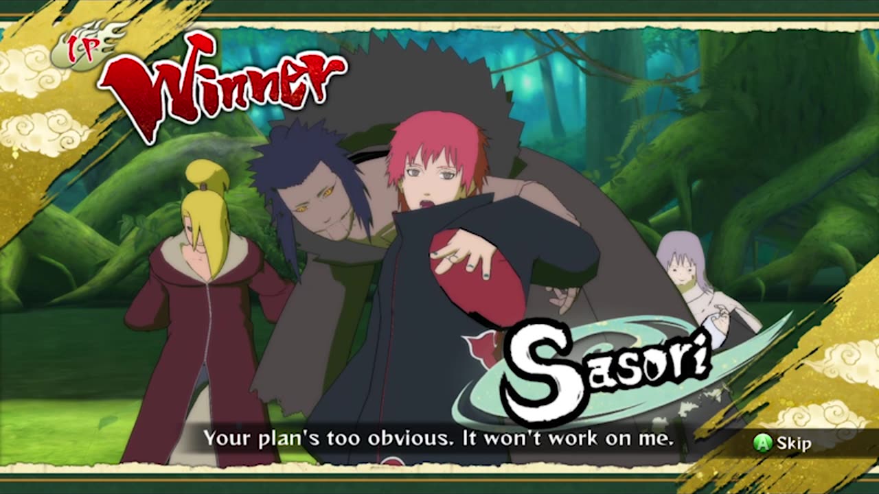 NINJA STORM REVOLUTION AKASUNA NO SASORI ULTIMATE JUTSU IRON SAND UNLEASH