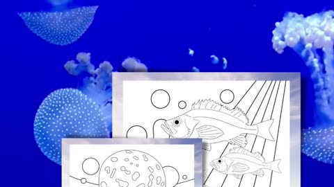 30 Fun and Relaxing Ocean Themed Coloring Pages for Kids and Adults