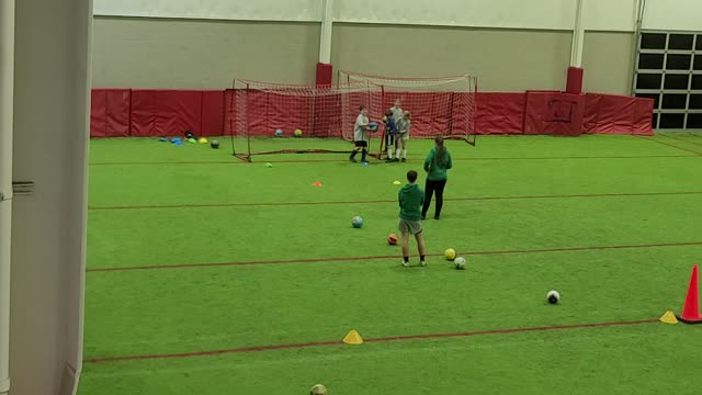 Max at Keeper Training