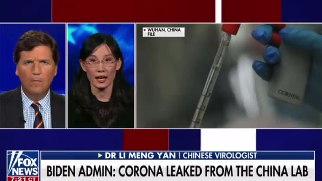 Dr. Yi Meng Yan on Tucker Carlson Confirms COVID Was Released Intentionally by the CCP