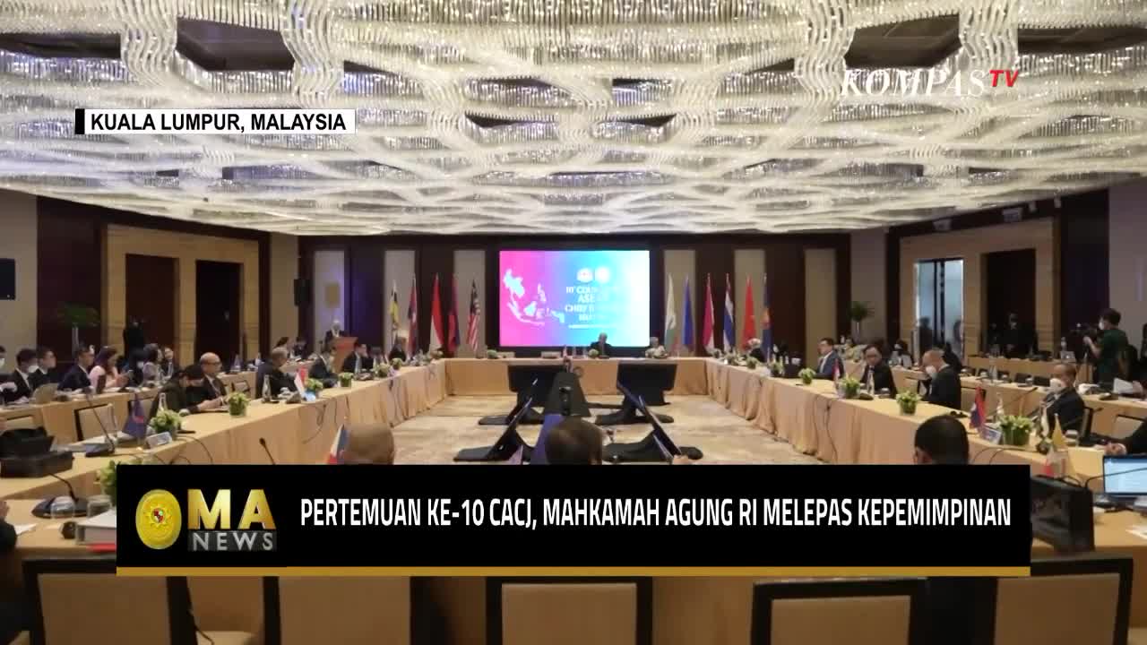 CACJ ke-10 Digelar Offline, Tun Tengku Maimun dari Malaysia Jadi Ketua CACJ 2022-2023 - MA NEWS