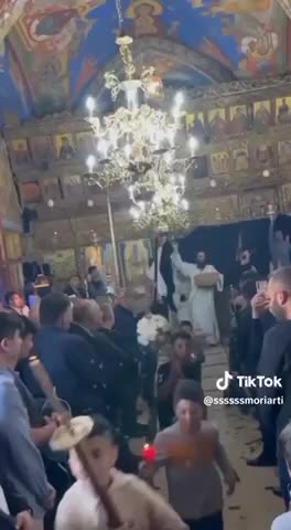 Desecration of Orthodox Church By USA NATO Funded $atanists