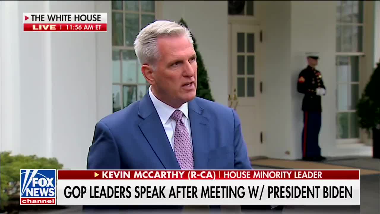 McCarthy SLAMS Biden For DISTURBING Situation Along The Border