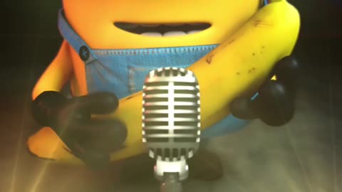 Minion Play with Banana