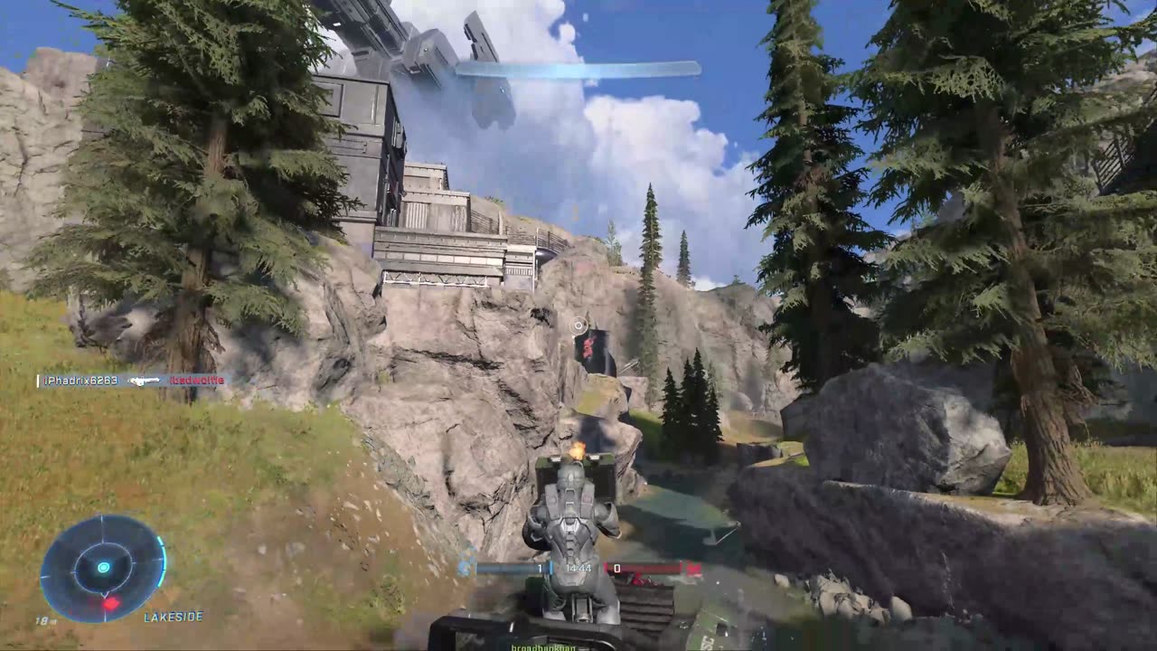 Halo Infinite- I was doing fine on the warthog.