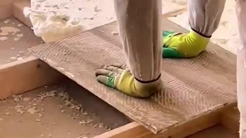 Spray Insulation Foam Process 😋