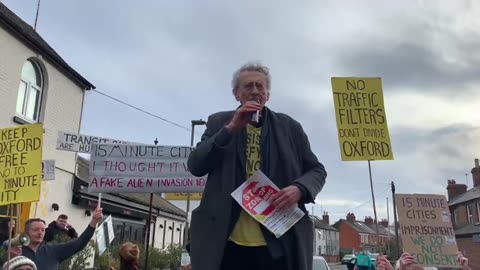 Piers speaking in Oxford on 18th February 2023.