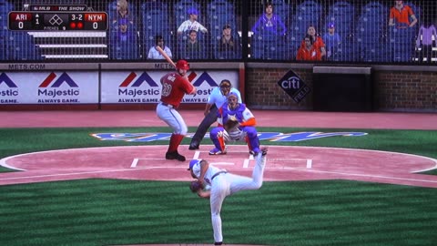 MLB The Show: Diamondbacks vs Mets (Hulse 2 HRs)