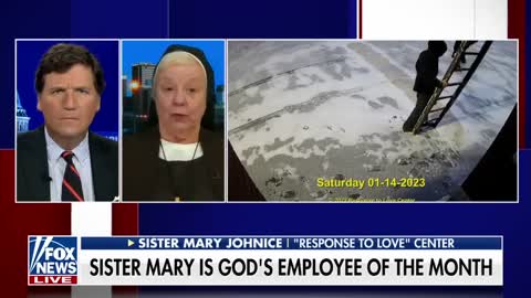 Nun tells Tucker how she stopped a burglary