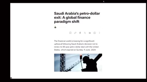 Petro-Dollar Exit, Gold & Silver, Currency for Sovereignty