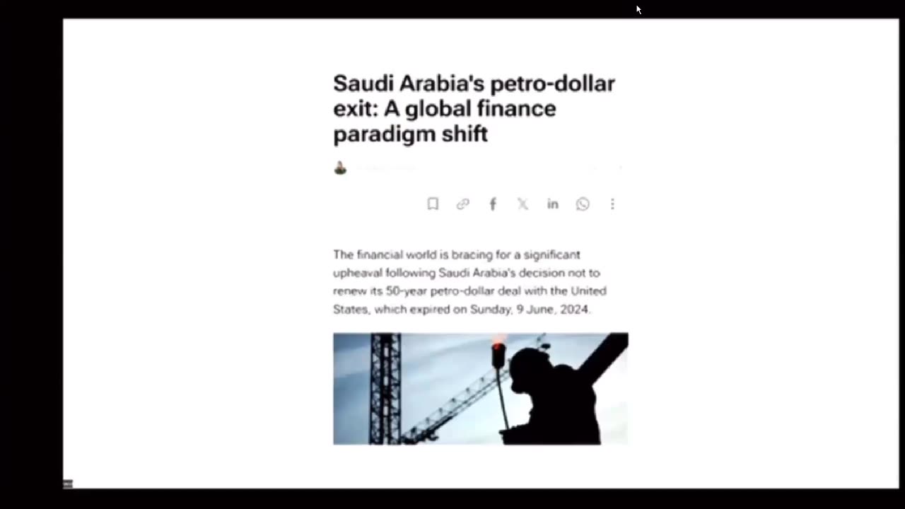 Petro-Dollar Exit, Gold & Silver, Currency for Sovereignty