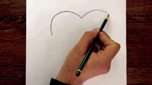 Outline Part Of The Shape Of Love