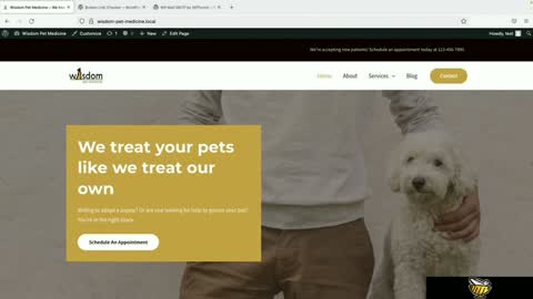 Testing the site before going live