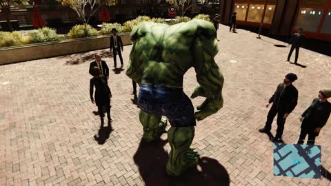 Playing as the Hulk in Spider-Man PC (Mod)