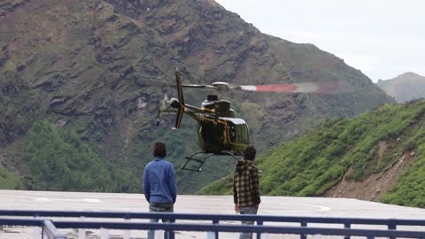 Helicopter crashed video