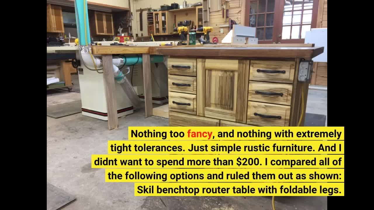 Grizzly Industrial T10432 - #router Table with Stand-Overview