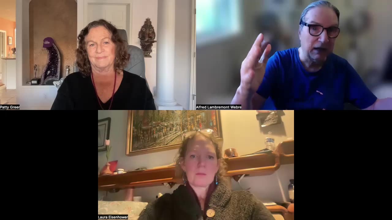 NewsEvolution:"2025! Glad to Be Alive!!"Patty Greer, Laura Eisenhower & Alfred Lambremont Webre