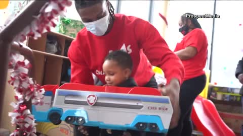 The Chasing M's Foundation Community Toy Drive donation reaching $6M