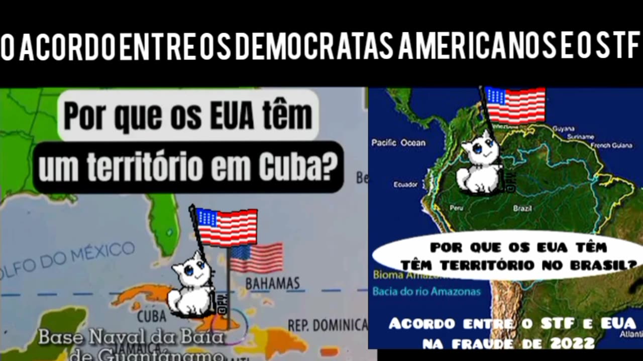 A FRAUDE DE 2022 E O ACORDO DO STF COM OS DEMOCRATAS AMERICANOS PELA AMAZÔNIA.