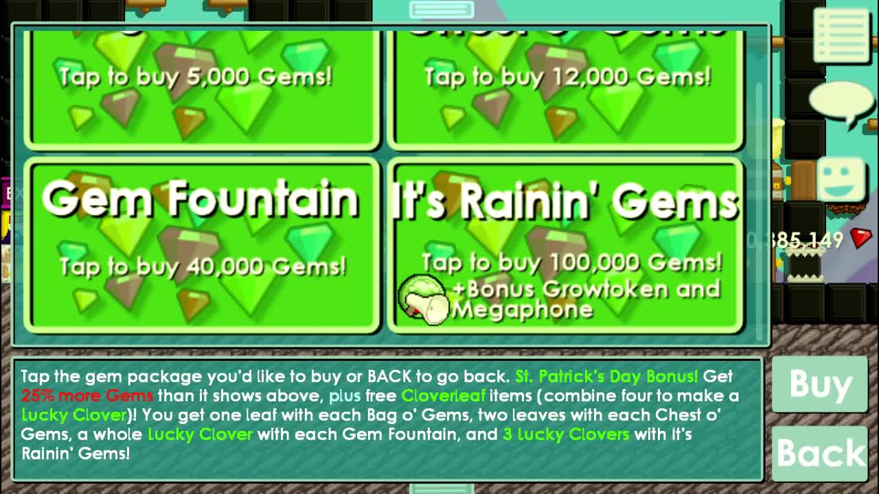 Growtopia _151 - 125,000 Gems + Growtoken Giveaways-HJFx6mUSlVA