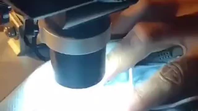 Mask Under Microscope - Morgelons Edition
