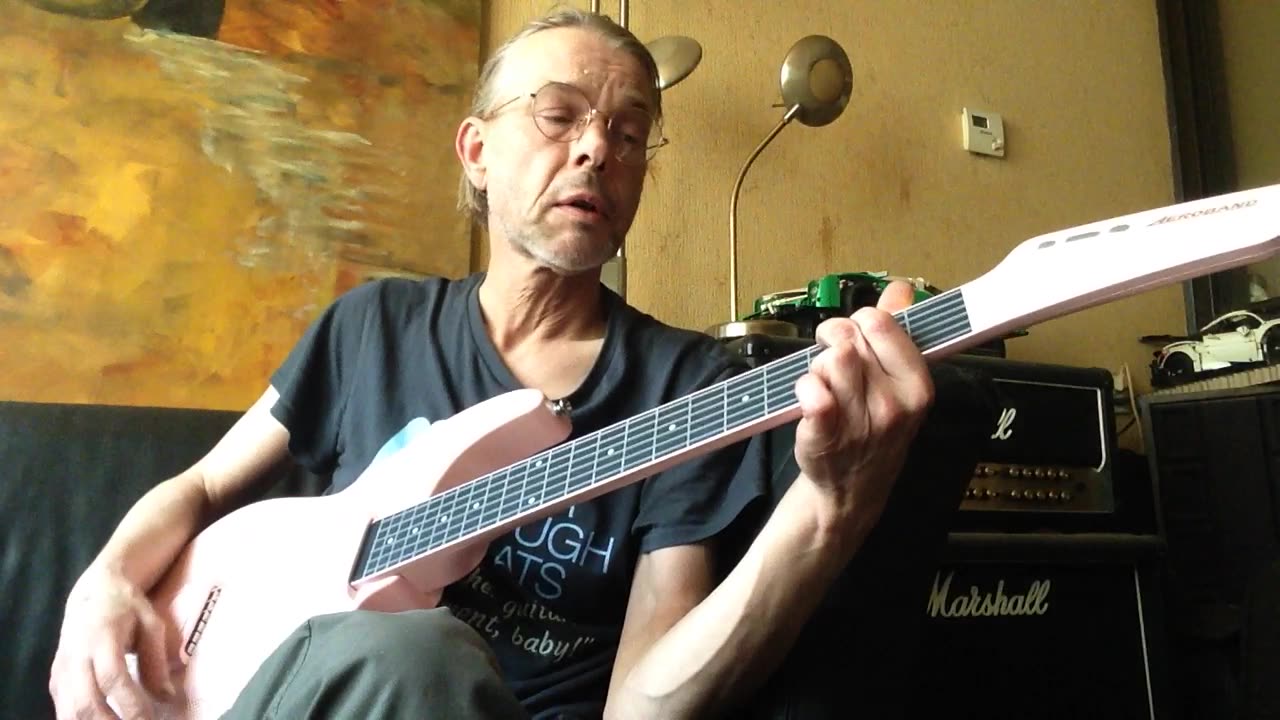 Burny Hill - 'Covers Medley' - on an Aeroband Guitar