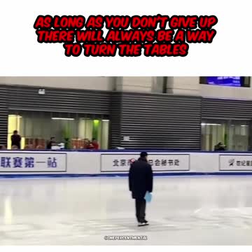 Never give up 💯And the only outcome is to win