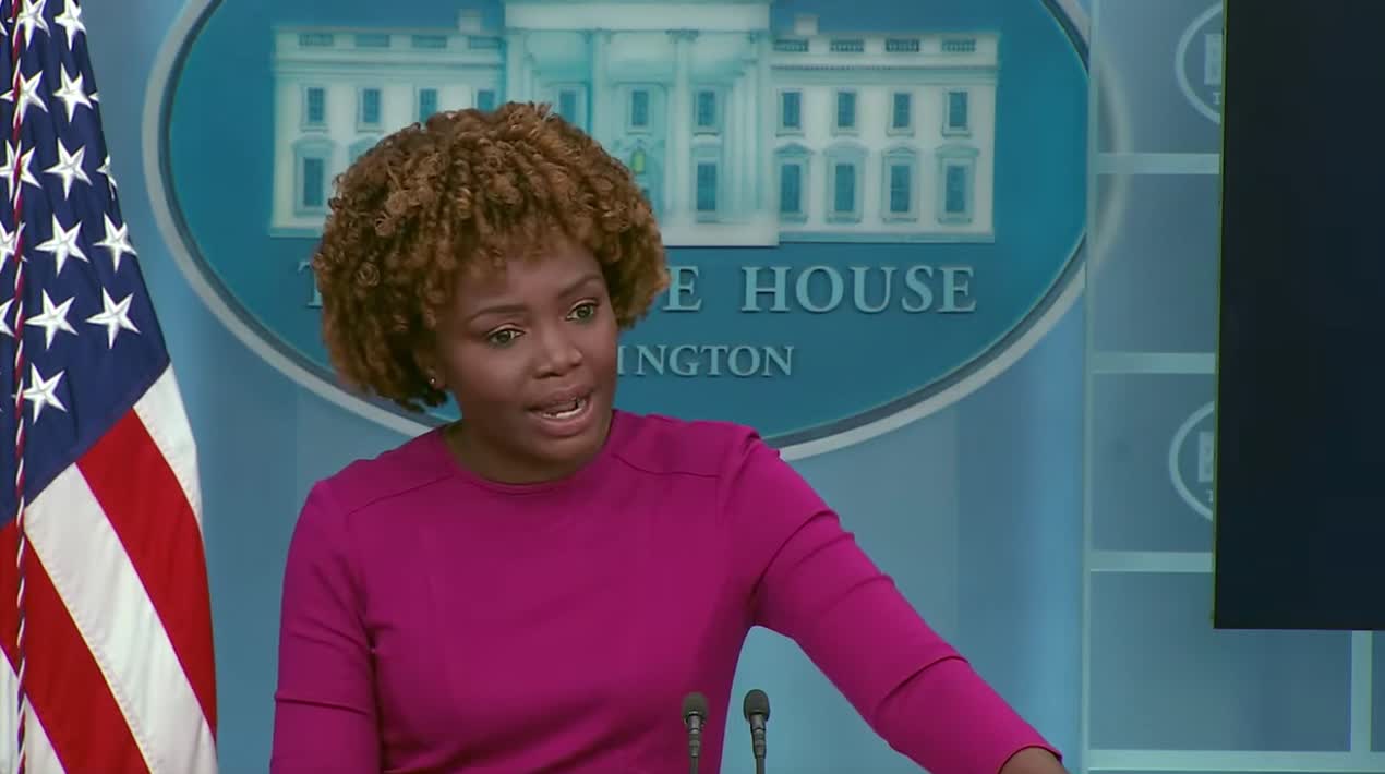 Biden's press sec says it's different when Democrats are racist