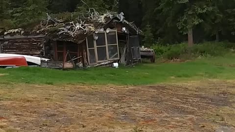 Denali off grid lodge clear water mountain