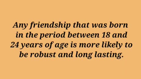 Friendship Facts