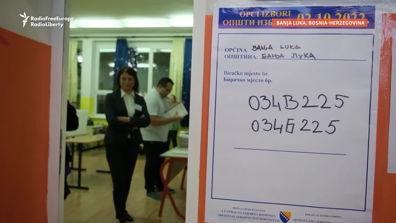 Voting Kicks Off In Bosnian General Elections