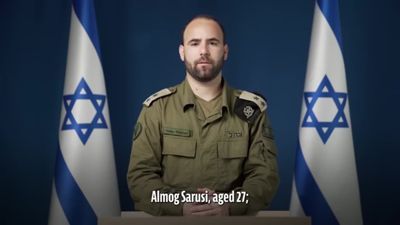 IDF Intl Spox. On Recovery of 6 Hostages’ Bodies
